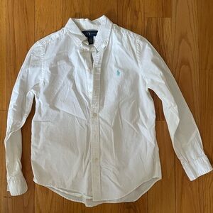 Boy Ralph Lauren White Dress Shirt